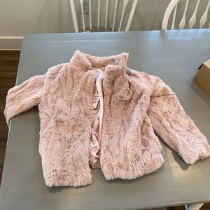 Pink Fur Vest